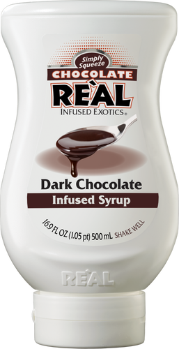 Dark Chocolate Reàl Infused Exotics, 16.9 FL OZ Squeezable Bottle (Copy)