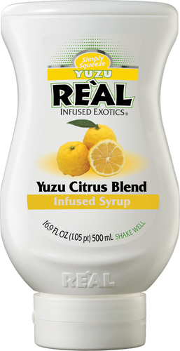 Yuzu Reàl Infused Exotics, 16.9 FL OZ Squeezable Bottle