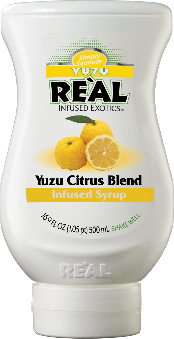 Yuzu Reàl Infused Exotics, 16.9 FL OZ Squeezable Bottle