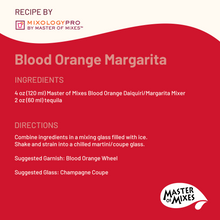 Master of Mixes Blood Orange Margarita