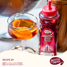 Master of Mixes Cocktail Essentials Grenadine Syrup, 375 ml Squeeze Bottle