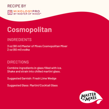 Master of Mixes Cosmopolitan Drink Mixer