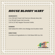 Finest Call Premium Bloody Mary Drink Mix