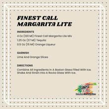 Finest Call Premium Margarita Lite Drink Mix