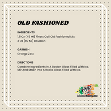 Finest Call Premium Old Fashioned Drink Mix