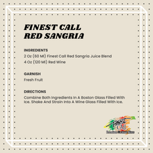 Finest Call Premium Red Sangria Drink Mix