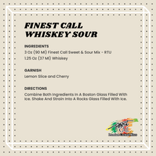 Finest Call Premium Sweet & Sour Drink Mix, Ready to Use