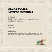 Finest Call Premium White Sangria Drink Mix