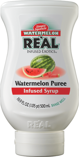 Watermelon Reàl Infused Exotics, 16.9 FL OZ Squeezable Bottle