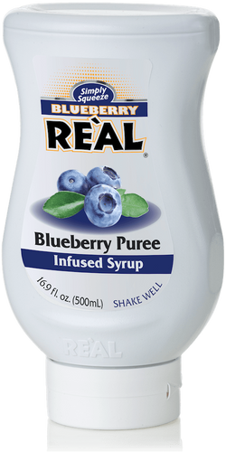 Blueberry Reàl Infused Exotics, 16.9 FL OZ Squeezable Bottle