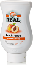 Peach Reàl Infused Exotics, 16.9 FL OZ Squeezable Bottle