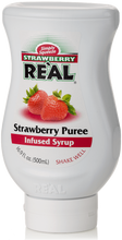 Strawberry Reàl Infused Exotics, 16.9 FL OZ Squeezable Bottle