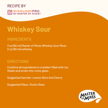 Master of Mixes Whiskey Sour Drink Mixer