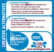 Master of Mixes BigBucket Blue Hawaiian Mixer