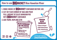 Master of Mixes BigBucket Blue Hawaiian Mixer