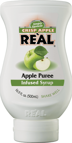 Crisp Apple Reàl Infused Exotics, 16.9 FL OZ Squeezable Bottle